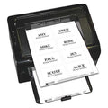 3-3/8" x 2-1/3" White Name Tag Label Sheets for Laser/Inkjet Printers, 200PK