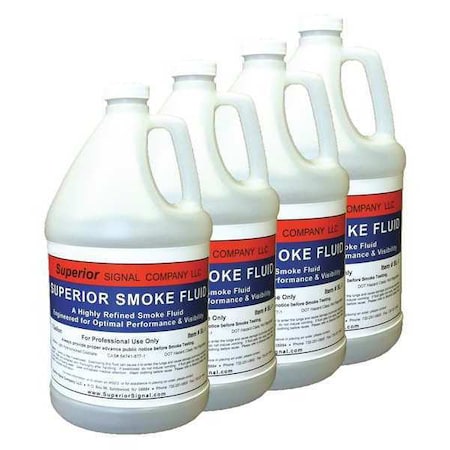 Smoke Fluid,1 gal.,PK4