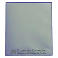 Classroom Connector Folders, Purple, PK25