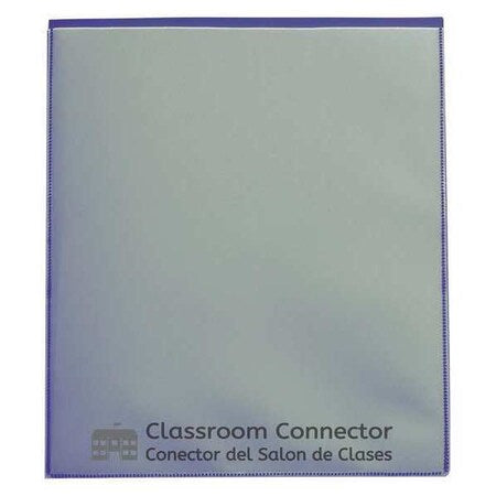 Classroom Connector Folders, Purple, PK25