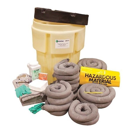 SpillPack Kit, Oil Sorbent, 65 gal.