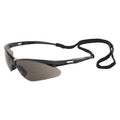 Octane, Safety Glasses, Anti-Scratch, Gray Lens, Black Frame