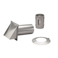 Pressure Relief Damper, Wall Cap, 6"