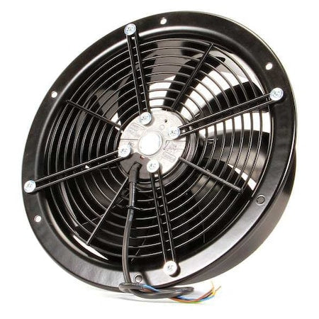 Axial Fan, Round, 115V AC, 1 Phase, Galvanized Steel