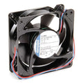 Axial Fan, Square, 24V DC, Aluminum, 4 11/16 in W.