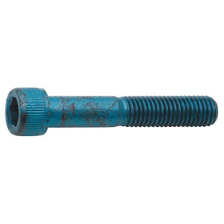 M16-2.00 Socket Head Cap Screw, Socket, Metric Blue Alloy Steel, 90 mm Length, 5 PK