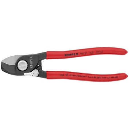 Cable Shear, Shear Cut, 6-1/2 In