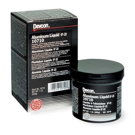 Epoxy Adhesive, 10710 Series, Gray, Jar, 5:01 Mix Ratio, 16 hr Functional Cure