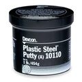 Putty, Plastic Steel, Multipurpose Repair, 16 oz Container Size, Can, Gray, Epoxy