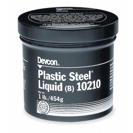 Steel Liquid, 1 lb Container Size, Can, Dark Gray