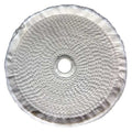 Buffing Wheel, Spiral Sewn, 8 In Dia.