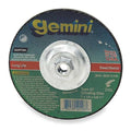 Depressed Center Grinding Wheel, Type 27, 7 in Dia, 0.25 in Thick, 5/8"-11 Arbor Hole Size, 24 Grit