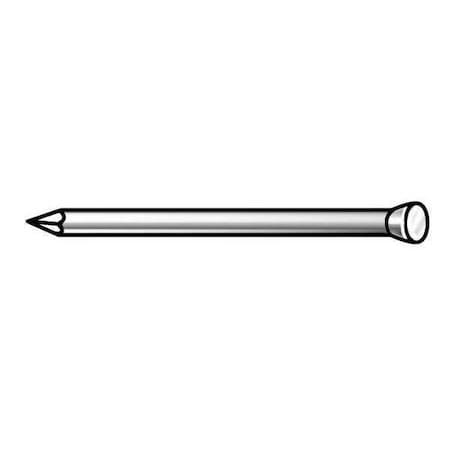 Finish Nail, 8d x 2 1/2 In L, PK950