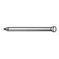 Finish Nail, 8d x 2 1/2 In L, PK190