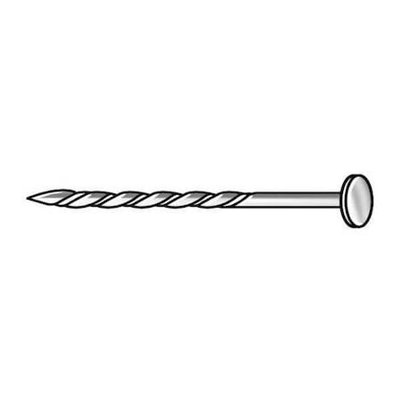 Deck Nail, Flat, Galv, 8d, PK3930