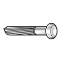 Masonry Nail, 1 1/4 in, 9 ga, PK145, 9 ga Guage, 1 1/4 in L, Steel, Plain
