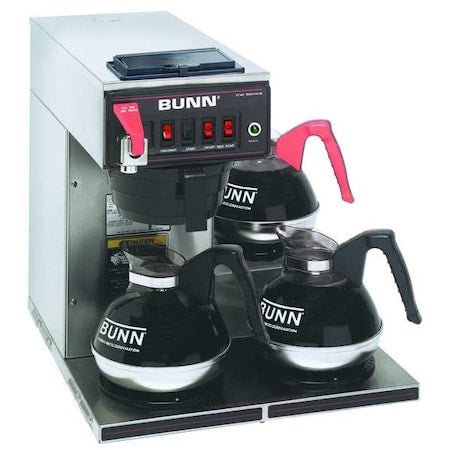Black, Silver Direct Line 64 oz Automatic Coffee Brewer