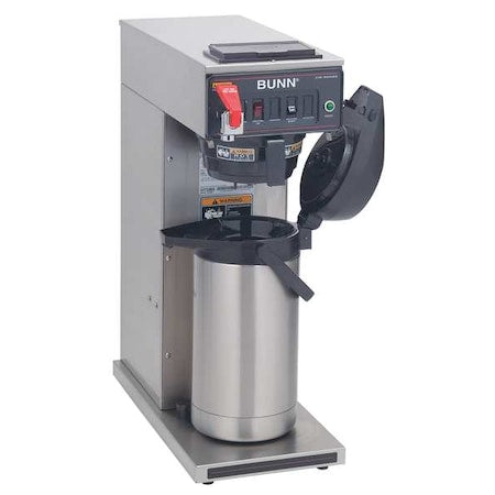 Black, Silver Direct Line 102 oz Airpot Coffee Brewer