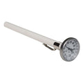 5" Stem Analog Dial Pocket Thermometer, 0 Degrees to 220 Degrees F