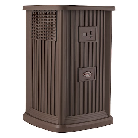 Humidifier, Portable, 3.5 gal, 2,400 sq. ft., Pedestal Style, Nutmeg