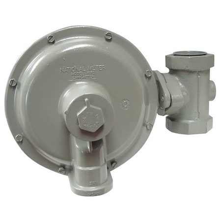 Gas Pressure Regulator, 10psi, 14" wc
