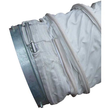 Portable Heater Duct, 25 ft., 14" dia