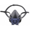 Half Mask Respirator, 7000, Not Rated, Bayonet, Size, L 0 Cartridges Included