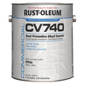 Interior/Exterior Paint, Glossy, Oil Base, White, 1 gal