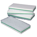 Melamine Utility Scrub Pad, White, 9"L, PK6