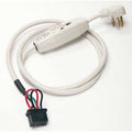 PowerCord, 3inH, 12inW, Metal/Plastic