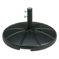 Umbrella Base with Filling Cap, Black