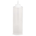 Squeeze Bottle, 8.43", Clear, Plastic, PK36