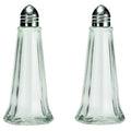 Salt/Pepper Shaker, 4.375" H, Glass, PK24