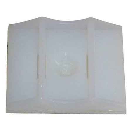 Cable Tie Mounting Pad, Nylon 6/6, Natural, 1.25 in L