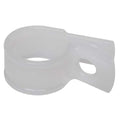 Cable Clamp, Nylon 6/6, 1/2 in Bundle Dia., Natural, 1-1/16 in L, 100 PK