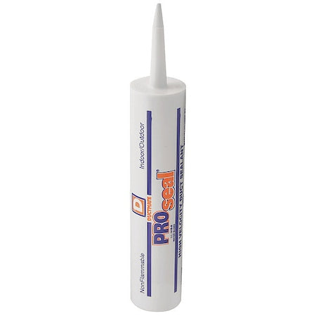 Acrylic Latex Sealant, 10.5 oz, Cartridge, Gray, Acrylic Latex Base, PROseal