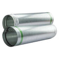 Round Rigid Ducts, 14 in Duct Dia, Galvanized Steel, 24 ga GA, 60" L