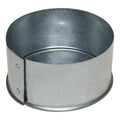 4" End Cap Round Duct Fitting, 24 ga.