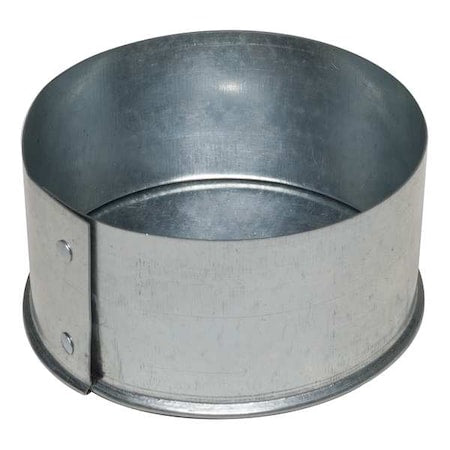 8" End Cap Round Duct Fitting, 26 ga.