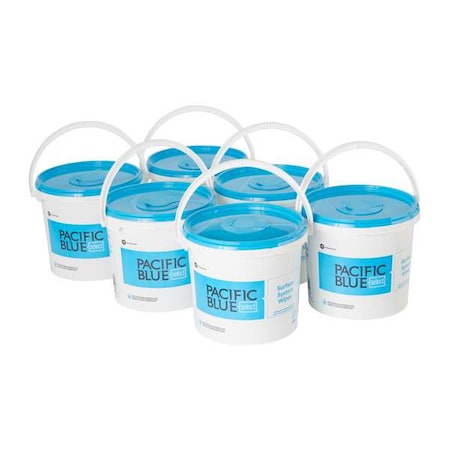 Wiper Dispenser, 6 Pack, 90 Wipes/ Pack