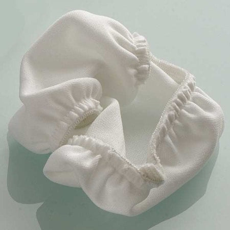 Elastic Cover Isolator Cleaning, White, Polyester, PK26