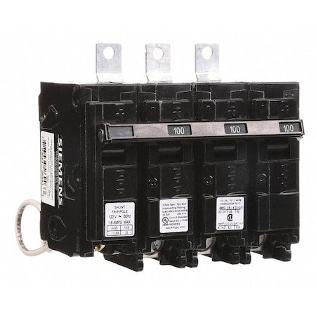 Miniature Circuit Breaker, BL Series, 100A, 3 Pole, 120/240V AC, 22kA at 240V AC