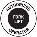 Hard Hat Emblem Label, English, PK4, 49554