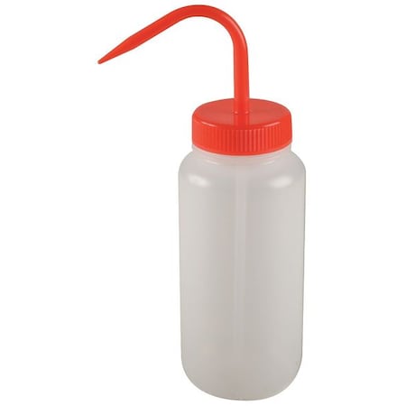 Wash Bottle, Standard Spout, 32 oz., Red