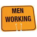 Traffic Cone Sign, 10 3/8 in H, 12 3/4 in W, 03-550-MW