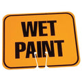 Traffic Cone Sign, 10 1/2 in H, 12 3/4 in W, 03-550-WP