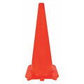 Traffic Cone, PVC, Non-Reflective, 28 in Height, 5 lb, Orange