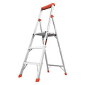 5 ft Aluminum Platform Stepladder, 300 lb Capacity