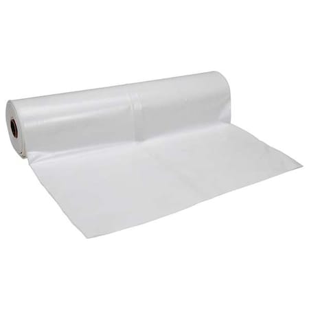 Construction Film, 10 x 100Ft, 6Mil, White