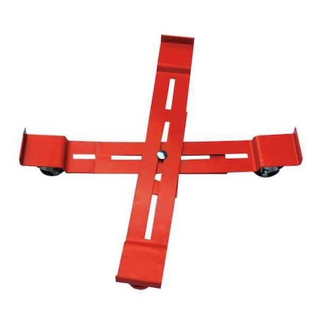 Adjustable Drum Dolly, 1200 lb, 5-3/8 In H